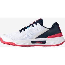 Damen Tennisschuhe Multicourt - Wilson Intrigue Pro weiß/blau/pink