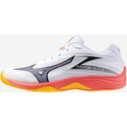 Damen/Herren Handball Hallenschuhe - Mizuno Thunder Blade Z weiß/rosa