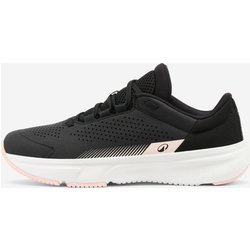 Fitnessschuhe Sneaker Damen - Essential Icon schwarz/rosa