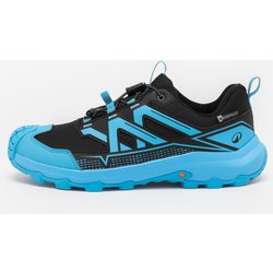 Wanderschuhe Kinder Gr. 35–38 niedrig wasserdicht - Crossrock blau