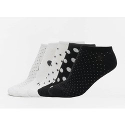 Urban Classics No Show Socks Dots 5-Pack