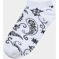 Urban Classics Bandana Pattern No Show Socks 5-Pack