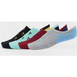Urban Classics Reccyled Yarn Invisbile Palmtree Socks 4-Pack