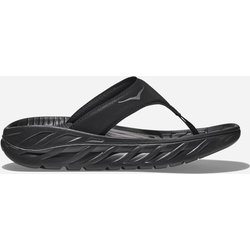 HOKA Ora Recovery Flip Schuhe für Damen in Black/Dark Gull Gray Größe 36 | Freizeit