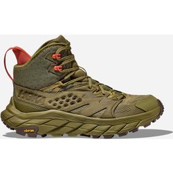 HOKA Anacapa Breeze Mid Schuhe für Herren in Avocado/Burnt Ochre Größe 46 | Wandern