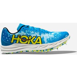 HOKA Crescendo XC Schuhe in Dive Blue/Evening Primrose Größe M40 2/3/ W41 1/3 | Wettkampf
