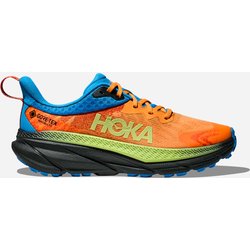 HOKA Challenger 7 GORE-TEX Schuhe für Herren in Black/Solar Flare Größe 40 2/3 | Gelände