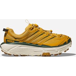 HOKA Mafate Three2 Schuhe in Golden Yellow/Eggnog Größe 49 1/3 | Lifestyle