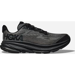 HOKA Clifton 9 Schuhe in Black/Carbon Black Größe 36Y | Straße