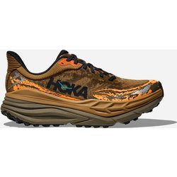HOKA Stinson 7 Schuhe für Herren in Honey/Antique Olive Größe 42 | Gelände