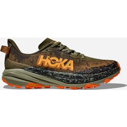 HOKA Speedgoat 6 Schuhe für Herren in Antique Olive/Squash Größe 40 2/3 Regular | Gelände