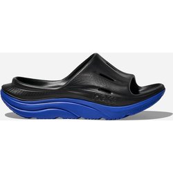HOKA Ora Recovery Slide 3 Schuhe in Black/Ultramarine Größe M34 2/3/ W36 | Freizeit