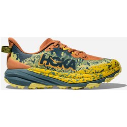 HOKA Speedgoat 6 Schuhe für Kinder in Terra Cotta/Mountain Fog Größe 40 2/3Y | Gelände