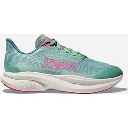 HOKA Mach 6 Schuhe für Kinder in Jadeite/Alpine Blue Größe 40Y | Straße