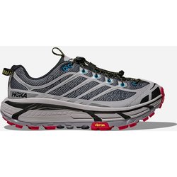 HOKA Mafate Three2 Schuhe in Ash Grey/Outer Orbit Größe 44 2/3 | Lifestyle