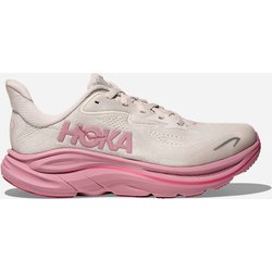HOKA Clifton 10 Schuhe für Kinder in Rose Cream/Dried Rose Größe 36Y | Straße