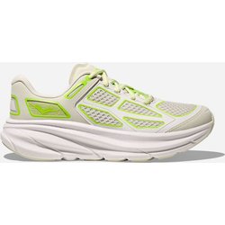 HOKA Clifton One9 Schuhe in Truffle Salt/Neon Lime Größe 46 | Lifestyle
