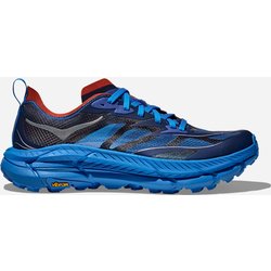 HOKA Mafate Speed 4 Lite Schuhe in Electric Cobalt/Dry Chili Größe 42 | Lifestyle