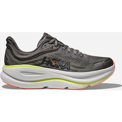 HOKA Bondi 9 Schuhe für Herren in Asphalt Grey/Gravel Größe 40 2/3 | Straße
