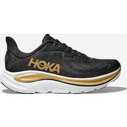 HOKA Clifton 10 Schuhe für Damen in Black/Gold Größe 37 1/3 | Straße