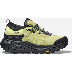HOKA Elite Terrain System Kaha 3 Low GORE-TEX Schuhe in Honeydew/Black Größe M35 1/3/ W36 | Wandern