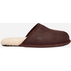 UGG® Scuff Deco Hausschuh für Herren in Brown, Größe 41, Veloursleder