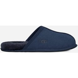 UGG® Scuff Hausschuh für Herren | UGG® EU in Deep Ocean, Größe 40, Veloursleder