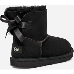 UGG® Mini Bailey Bow II Boot für Kinder | UGG® EU in Black, Größe 32.5, Twinface