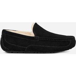 UGG® Ascot Hausschuh für Herren | UGG® EU in Black, Größe 40, Veloursleder