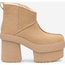 UGG® New Heights Platform Mini Boot für Damen in Brown, Größe 39, Veloursleder