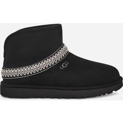 UGG® Classic Mini Crescent Boot für Damen in Black, Größe 37, Schaffell