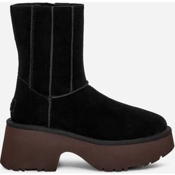UGG® Classic Twin Seam New Heights Boot für Damen in Black, Größe 39, Veloursleder