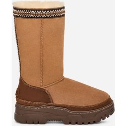 UGG® Classic Tall TrailGazer Boot für Damen in Brown, Größe 39, Leder/Veloursleder