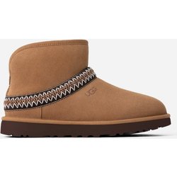 UGG® Classic Mini Crescent Boot für Damen in Brown, Größe 36, Schaffell