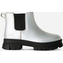 UGG® Ashton Chelsea Shine Boot für Kinder in Silver, Größe 33.5, Leder