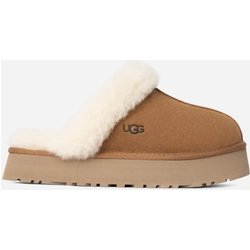 UGG® Disquette Hausschuh für Damen | UGG® EU in Brown, Größe 39, Veloursleder