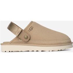 UGG® Goldencoast Clog II für Herren in Beige, Größe 44, Veloursleder