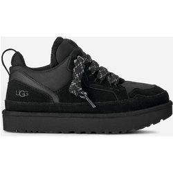 UGG® Lowmel Sneaker für Herren in Black, Größe 42, Veloursleder/Textil/Recycled Materials