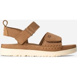 UGG® Goldenstar Sandale für Kinder | UGG® EU in Brown, Größe 32.5, Veloursleder