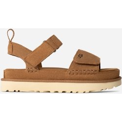 UGG® Goldenstar Sandale für Damen | UGG® EU in Brown, Größe 43, Veloursleder