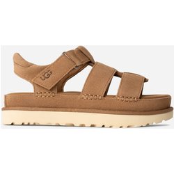 UGG® Goldenstar Riemchensandale für Damen | UGG® EU in Brown, Größe 43, Veloursleder
