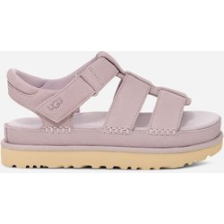 UGG® Goldenstar Riemchensandale für Damen | UGG® EU in Bay Fog, Größe 41, Veloursleder