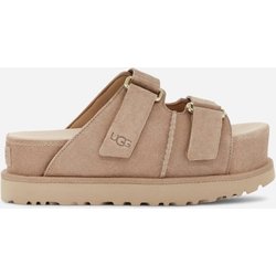 UGG® Goldenstar Hi Slide für Damen | UGG® EU in Beige, Größe 40, Veloursleder