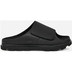 UGG® Solano Slide für Herren in Black, Größe 43, Nubukleder