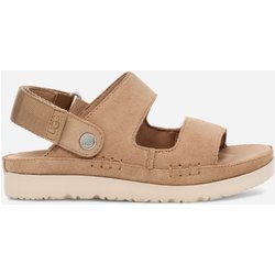 UGG® Goldenstar Glide für Kinder in Beige, Größe 31, Veloursleder