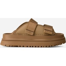 UGG® GoldenGlow Slide für Kinder in Dark Sand, Größe 32.5, Synthetik