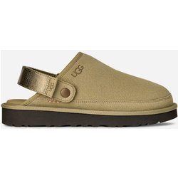 UGG® Goldencoast Clog II für Herren in Muted Brass/Magnolia Leaf, Größe 43, Veloursleder