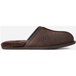 UGG® Scuff Distressed Lederslipper für Herren in Dusted Cocoa, Größe 41, Veloursleder