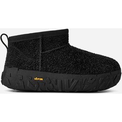 UGG® Classic Ultra Mini Wrap Tech Boot für Herren in Black, Größe 43, Veloursleder