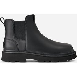 UGG® Chelsea Lug Lederstiefel für Herren in Black, Größe 44